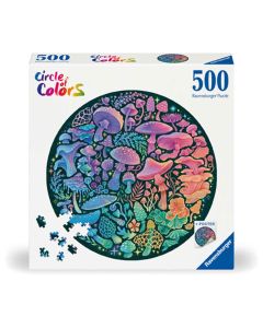 RAVENSBURGER 500PC CIRCLE OF COLORS - TBC1-RVG-12000822