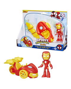 SPIDEY AND FRIENDS-VEHICLE ACCSRY AND FIGURE AST-HAS-F6776