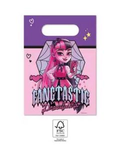 MONSTER HIGH PAPER PARTY BAGS 4CT-PRO-95708