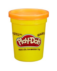 PLAY DOH-SINGLE CAN ORANGE-HAS-B7413