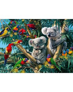 RAVENSBURGER 500PC PUZZLE KOALAS IN A TREE-RVG-14826