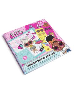 LOL SURPRISE FASHION DESIGN ART PAD-RMS-42-0209