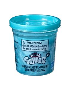 PLAY DOH-SLIME SINGLE CAN METALLIC TEAL-HAS-E8807