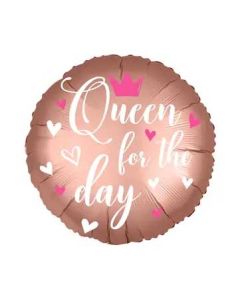 18 INCH FOIL RND QUEEN FOR THE DAY 1CTP-PRO-96389