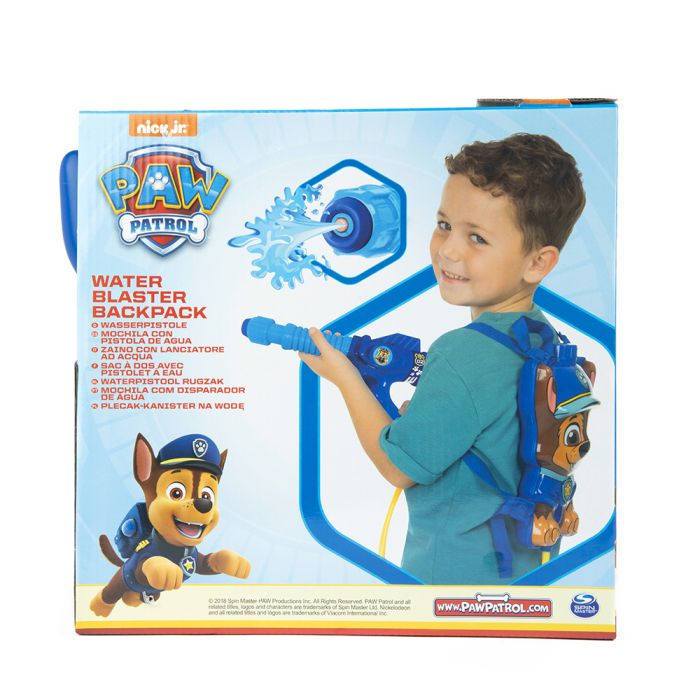 Paw patrol water blaster backpack best sale