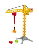 BRIO CONSTRUCTION CRANE WITH LIGHTS-BRI-33835